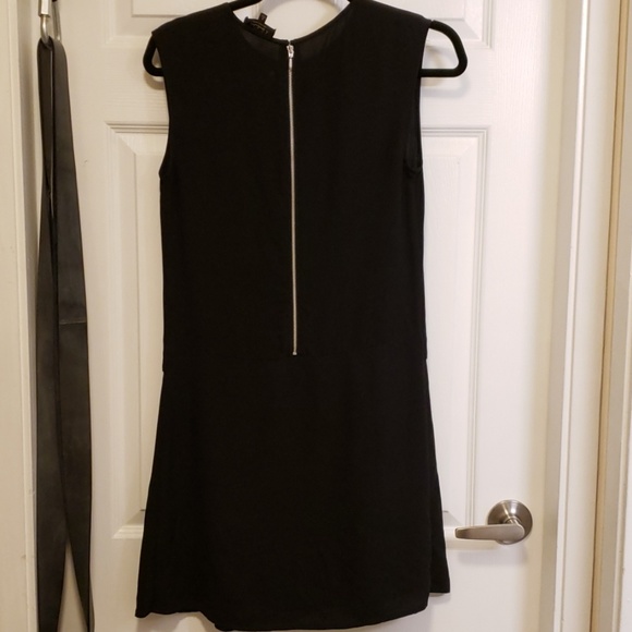 T Babaton Silk black dress - Picture 3 of 4